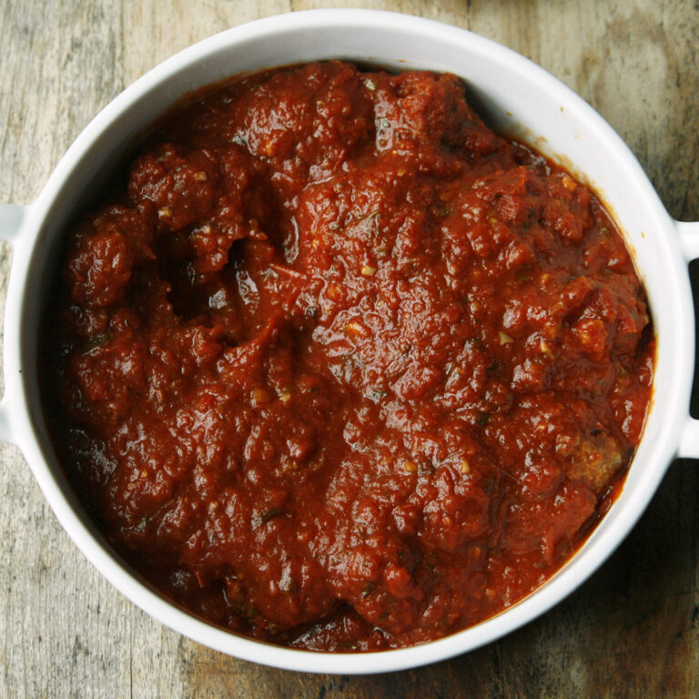 Party Meatballs with Marinara